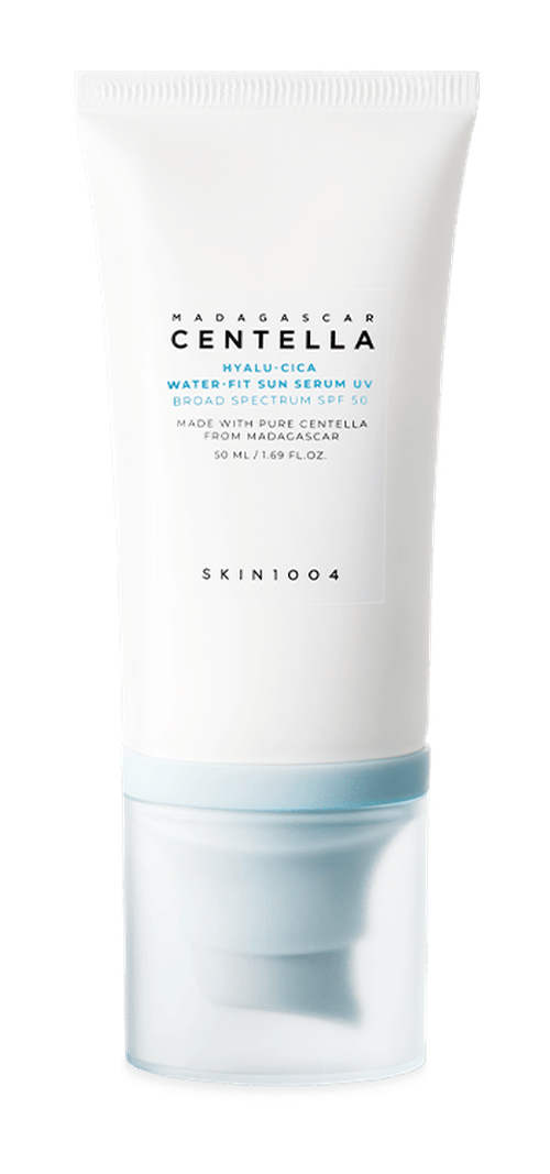 SKIN1004 Madagascar Centella Hyalu-Cica Water-Fit Sun Serum SPF50+ PA++++ transparent product image