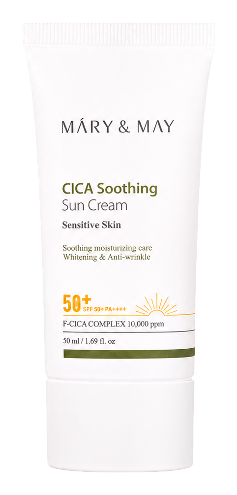 Mary & May Cica Soothing Sun Cream SPF50+ product image