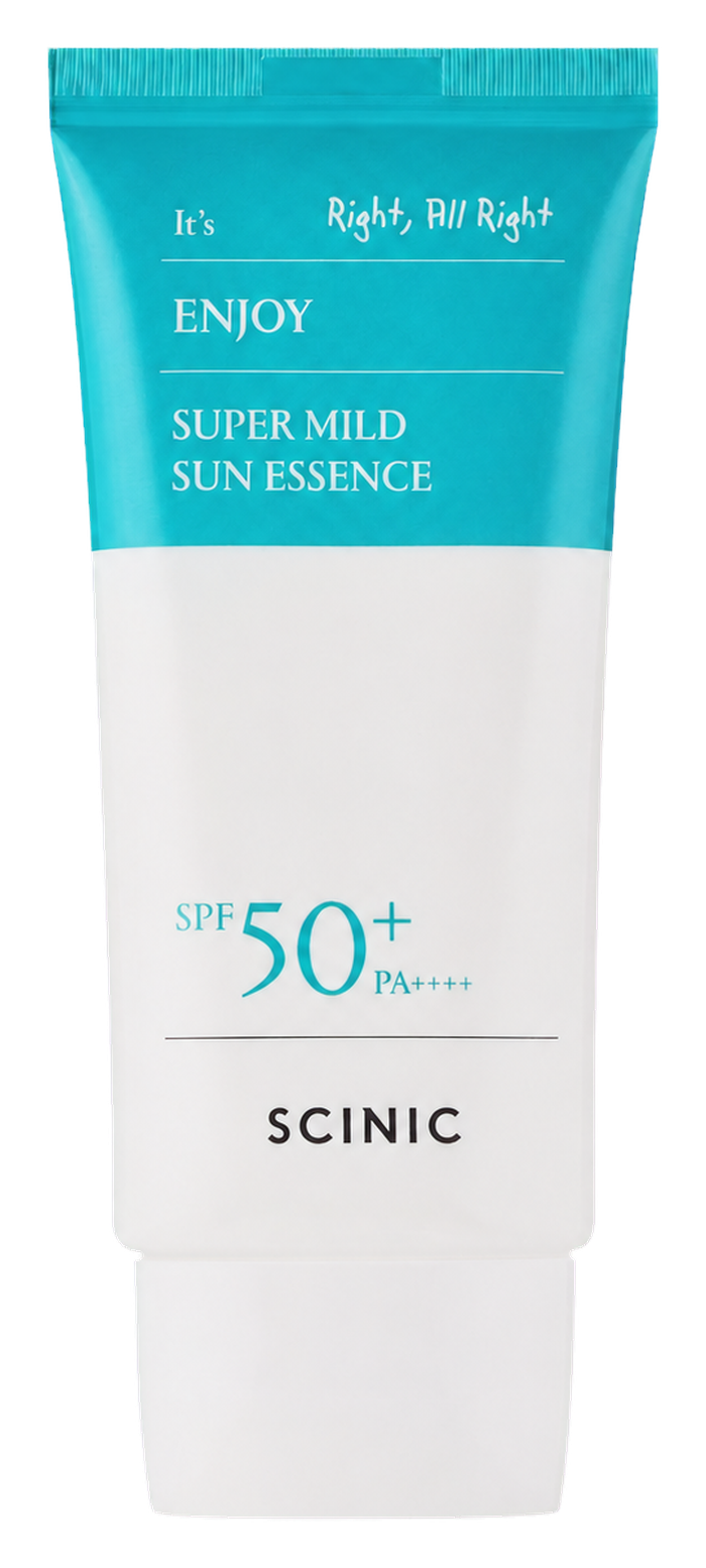 SCINIC Enjoy Super Mild Sun Essence product cutout, transparent PNG