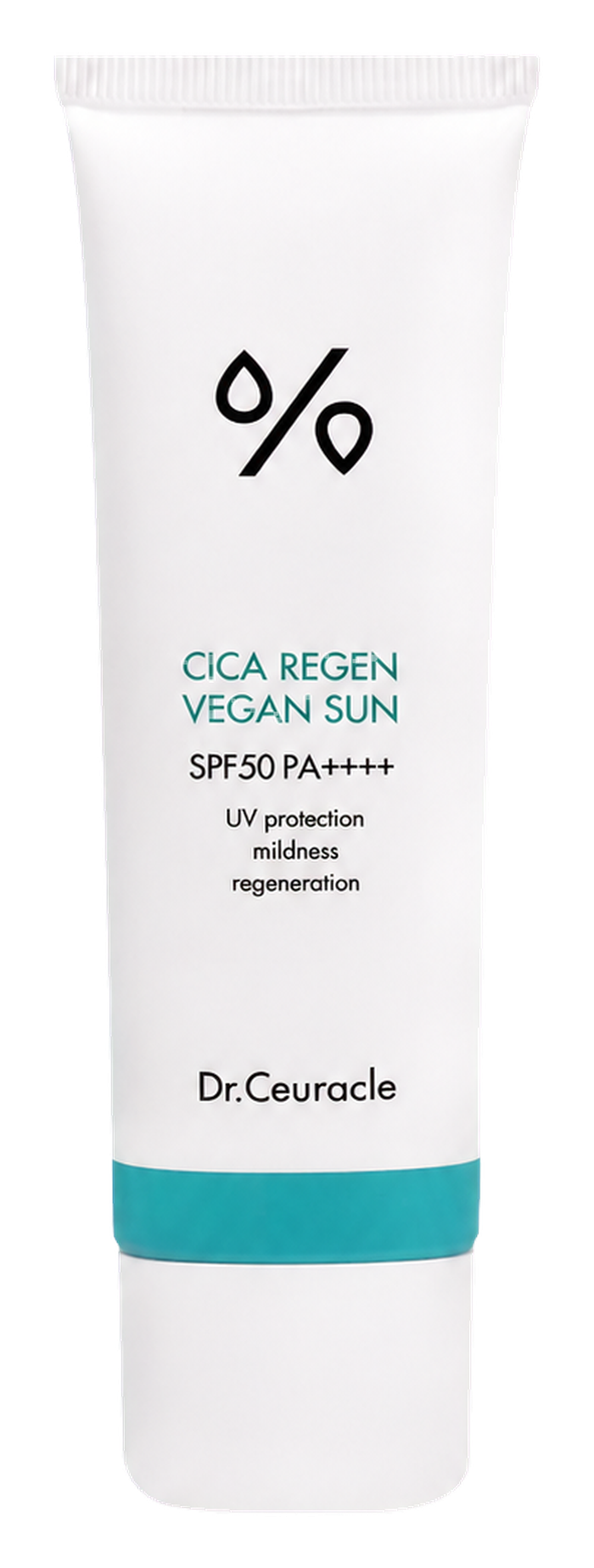 Dr.Ceuracle Cica Regen Vegan Sun product cutout, transparent PNG