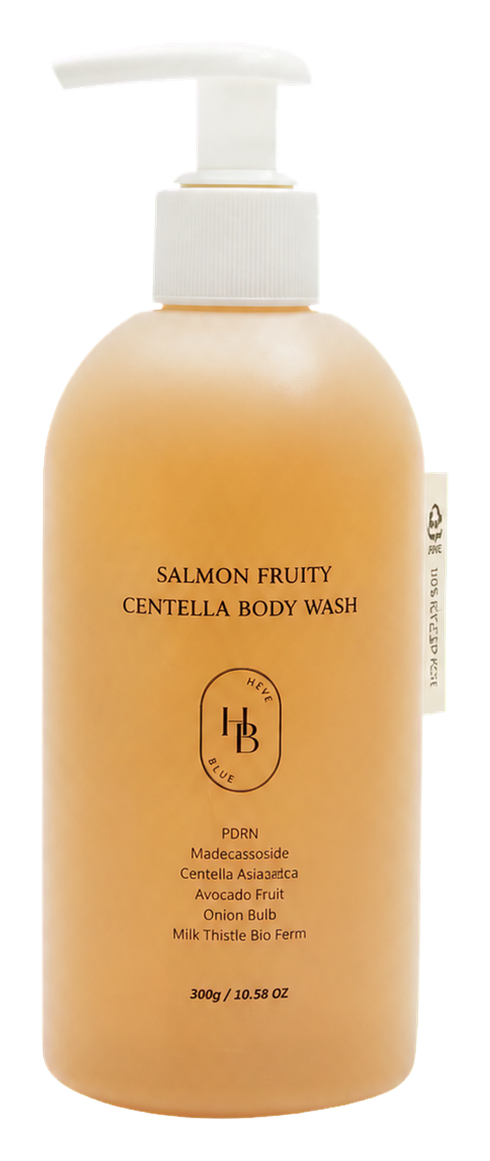 HEVEBLUE Salmon Fruity Centella Body Wash