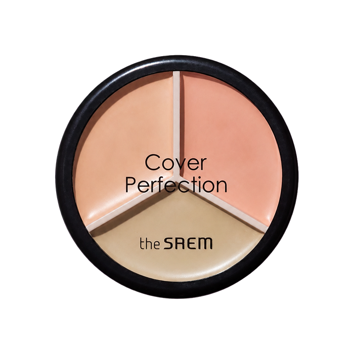 The Saem Cover Perfection Triple Pot Concealer transparent product image